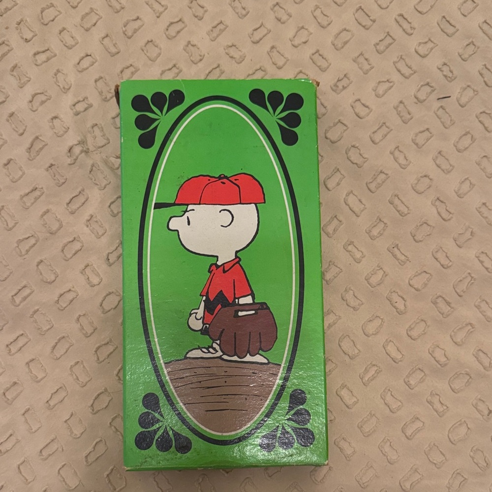 Avon Green Bath Accessory Box with Cartoon Design